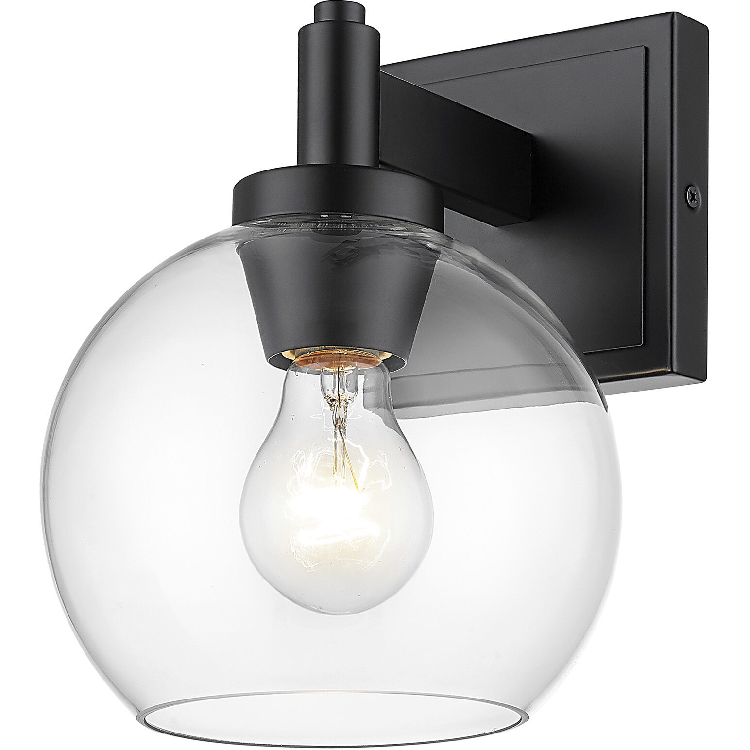 Galveston 1 Light 8.13 inch Matte Black Vanity Light Wall Light